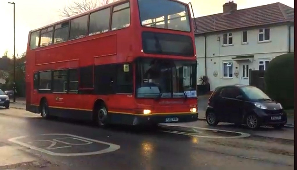 Red Routemaster Route 487 PJ02 RBZ PVL281
