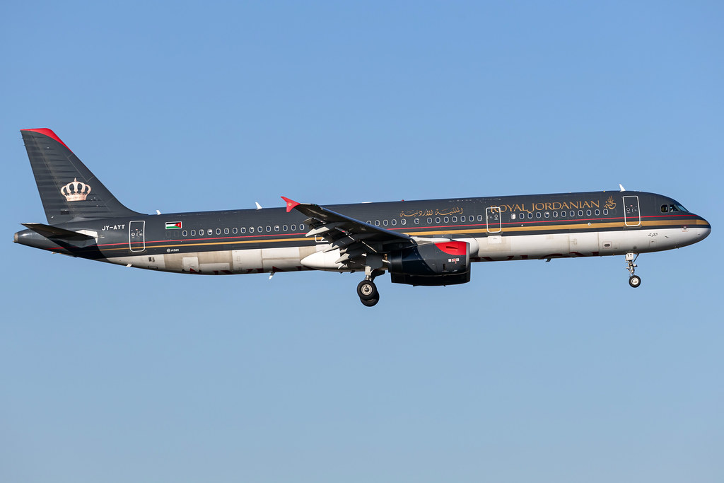 Royal Jordanian Airlines A321-231 JY-AYT