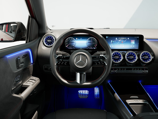 Interior do Mercedes-Benz Classe B