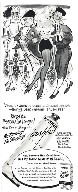 Vintage Advertisement 636 - Mennen - 1951