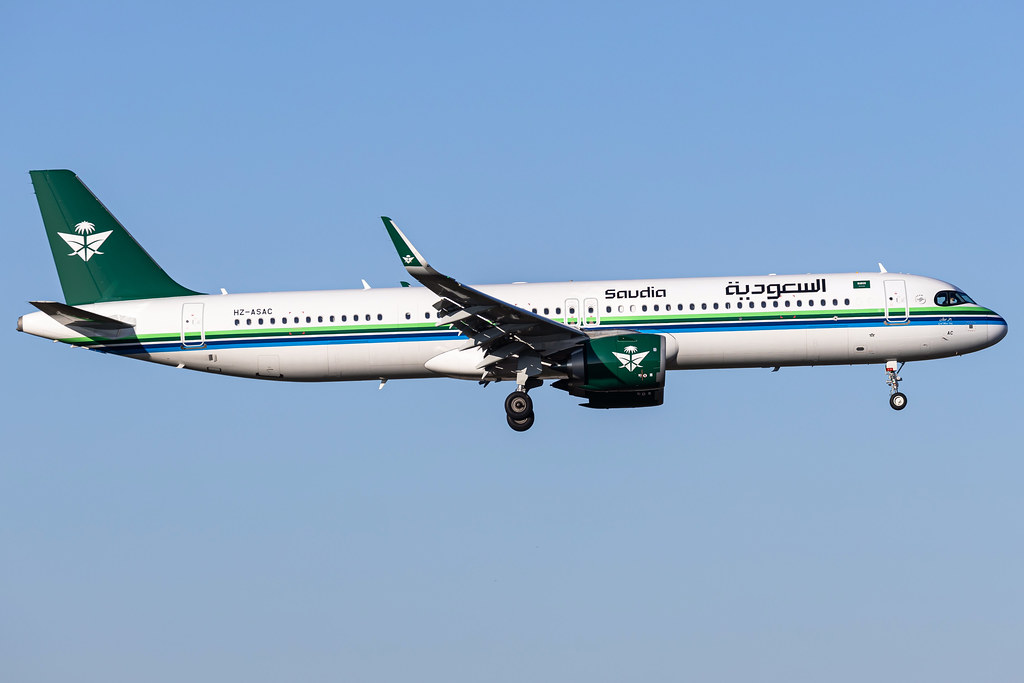 Saudi Arabian Airlines A321-251NX HZ-ASAC