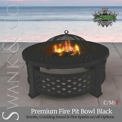 Swank & Co. Premium Fire Pit Bowl Black3