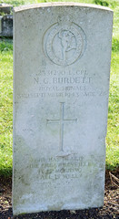 N.G. Burdett, Royal Corps of Signals, 1943, War Grave, Aylesbury