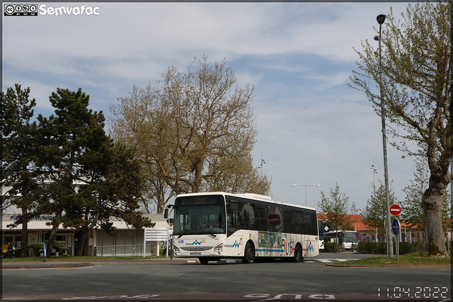 Irisbus Crossway LE – Transdev Royan Atlantique / Cara’Bus n°1404
