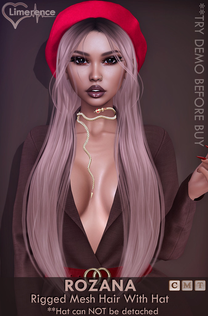 🎁 GIVEAWAY ALERT🎁{Limerence} Rozana hair special for Kinky Event