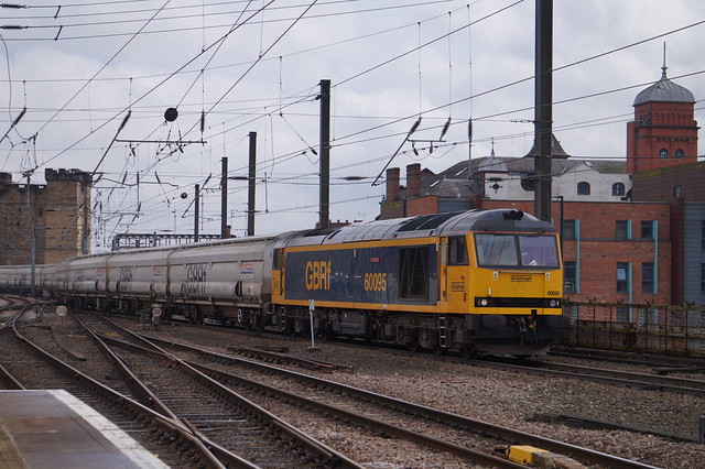 GBRf Class 60 (60095) at Newcastle Central