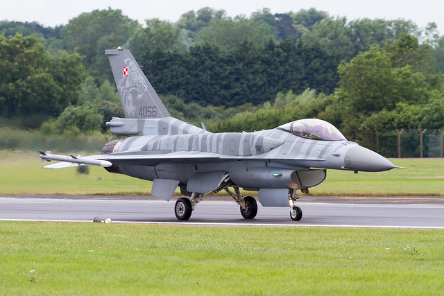 RIAT '16: General Dynamics F-16C Fighting Falcon, 4056, Polish AF