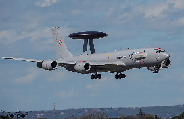36-CB Boeing E-3F Sentry Awacs French Air Force * Toulouse Blagnac 2024 *
