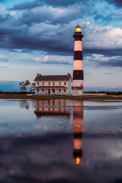 Evening Settles Over Bodie Island