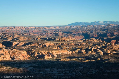 More views from the Overlook along the Golden Stairs Camp Road, Maze District of Canyonlands National Park, Utah