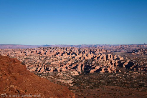 The Fins from the Golden Stairs Trail, Maze District of Canyonlands National Park, Utah