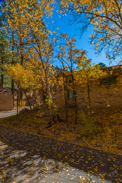 Part of Headquarters Complex Constructed by CCC in Bandelier National Monument