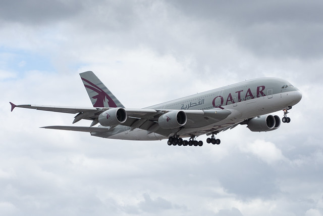 Qatar A380 A7-APB