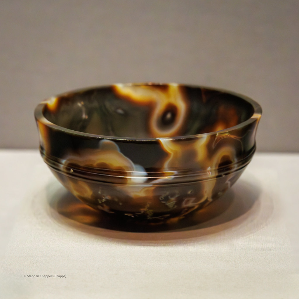 Ptolemaic Greek-Egyptian agate bowl