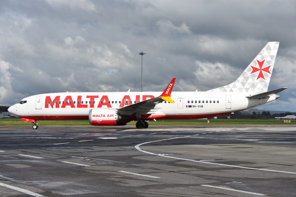 9H-VUB B737 MAX8-200 Ryanair/Malta Air