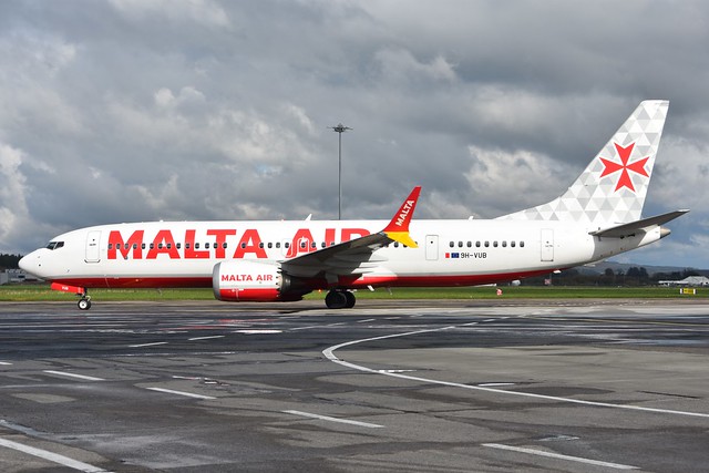 9H-VUB B737 MAX8-200 Ryanair/Malta Air