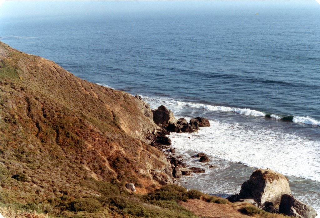 Pacific Ocean coast line California 7-1981 (1)