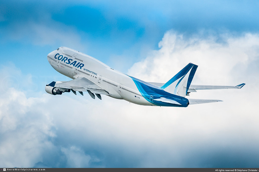 ORY | #Corsair #Boeing #B744 #FGTUI #Farewell | #AWP-CHR • 2020