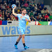 Mannheim, Germany, 15.01.2024,  Men Handball game between Sweden vs Netherlands ( 29 - 28 ) Men