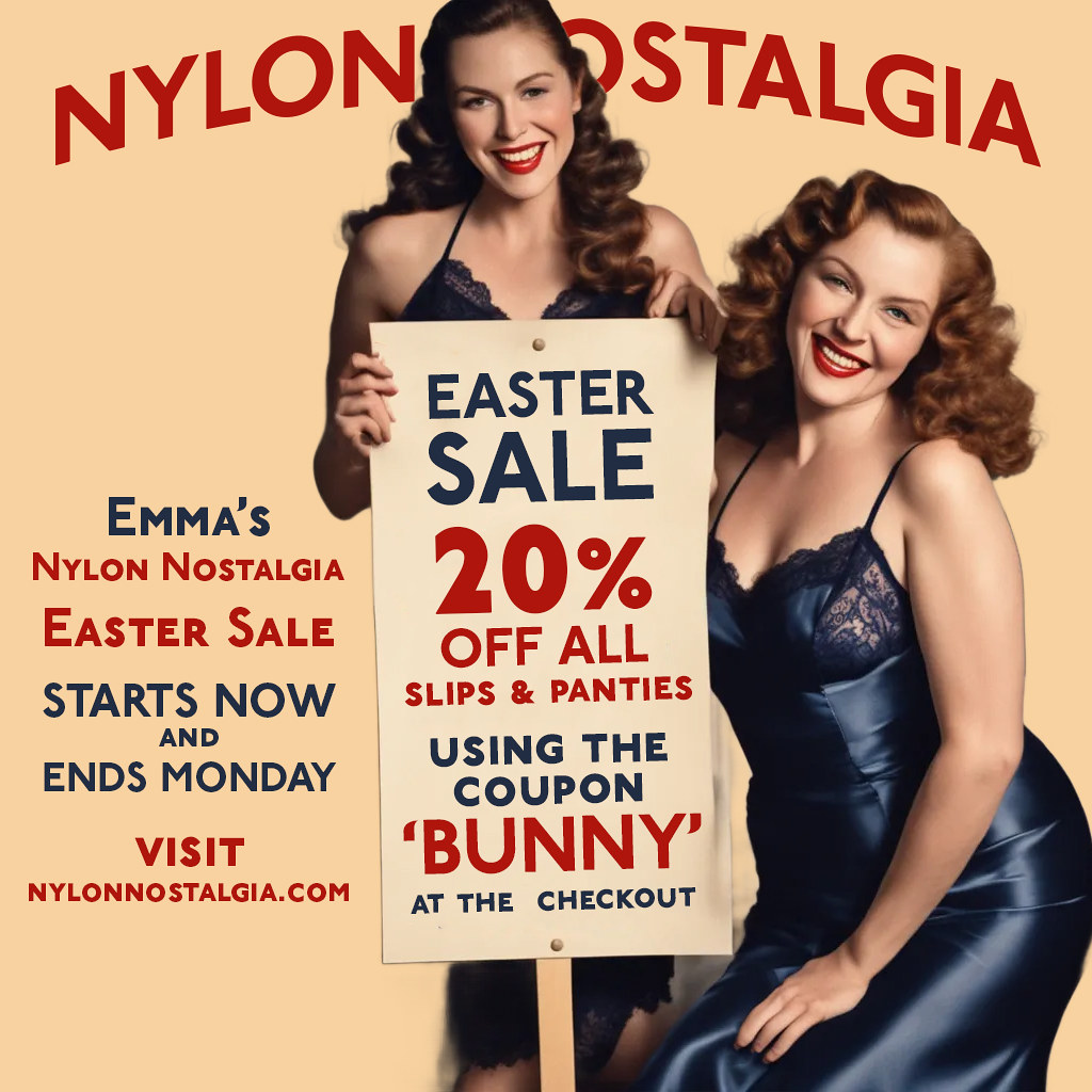 Nylon Nostalgia's Easter Sale