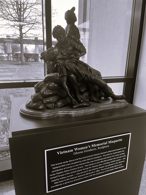 Vietnam Women’s Memorial Maquette finds a home at Walter Reed 240328-D-AB123-1005