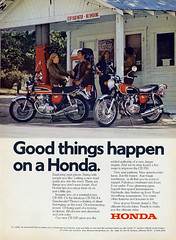 Good things happen on a Honda