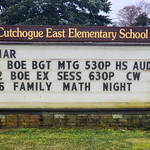 Family Math Night At Cutchoge East elementary school.