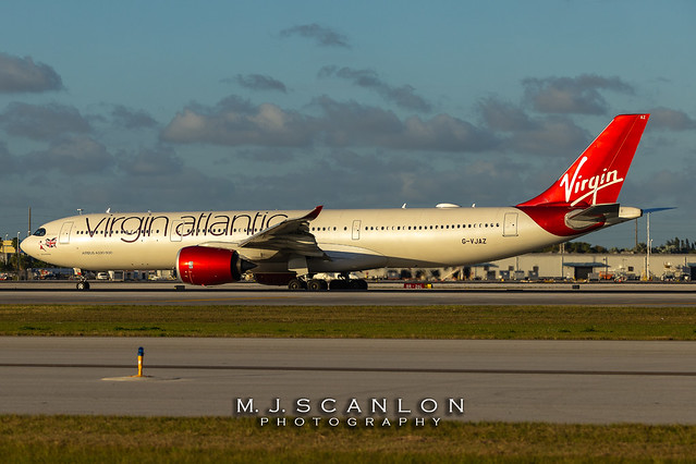 G-VJAZ Virgin Atlantic | Airbus A330-941 | Miami International Airport