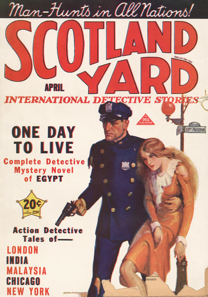Scotland Yard v04n11 (1931-04.Dell) cover William Reusswig (Darwin Edit)