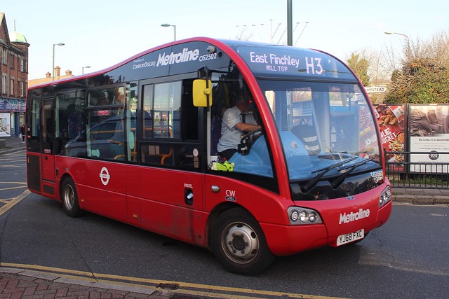 [Metroline] OS2502 (YJ68 FXC) in London on service H3 - Mike