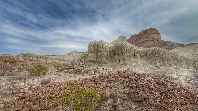 Spectacular rock formations at Big Bend
