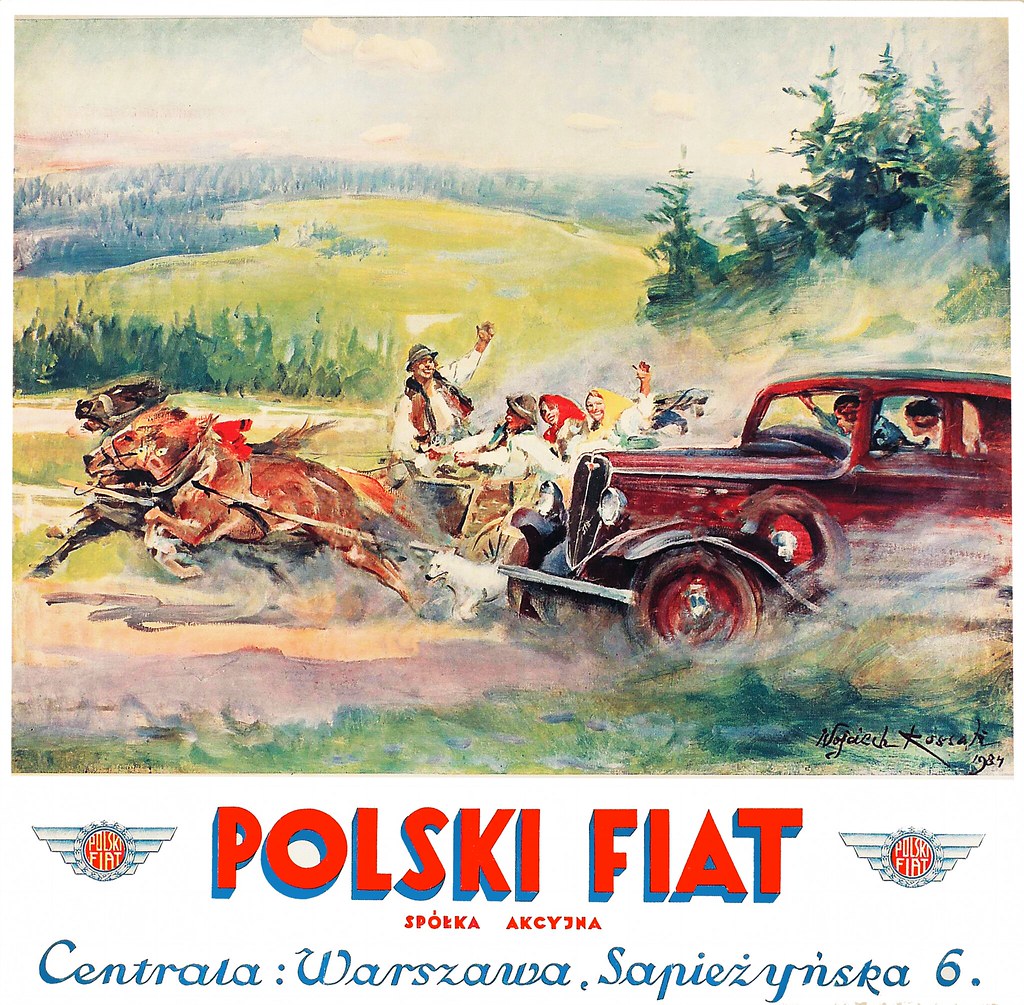 KOSSAK, Wojciech. Polski Fiat Spółka Akcyjna, Centrala, Warszawa, 1934.