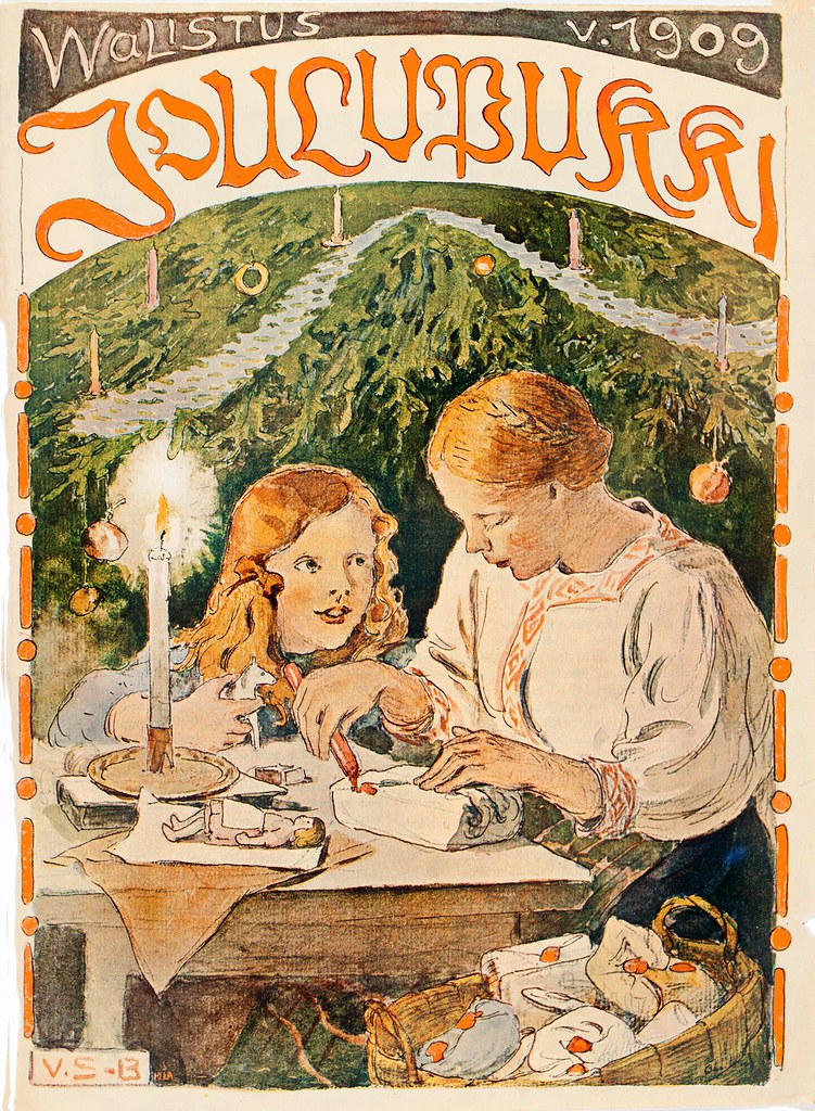 SOLDAN-BROFELDT, Venny. Joulupukki, Walistus v. 1909.