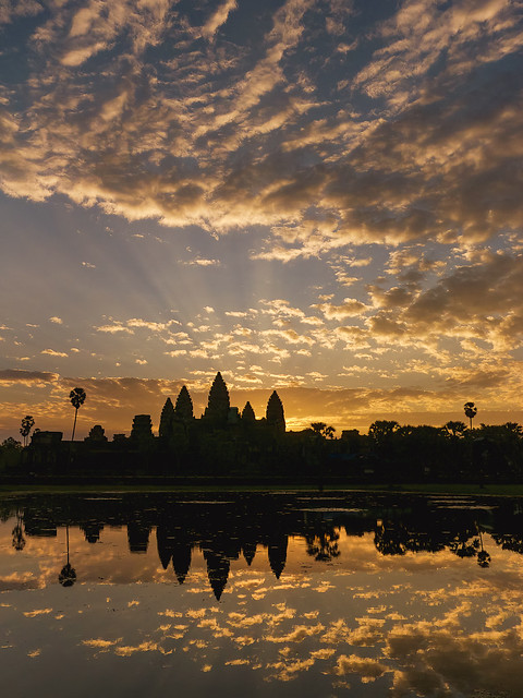 Dawn at Angkor Wat