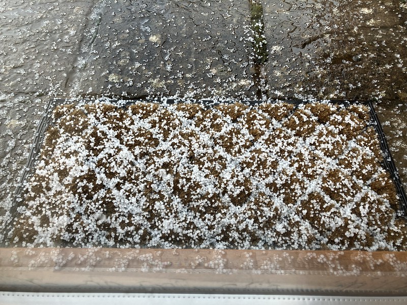 Hailstones!