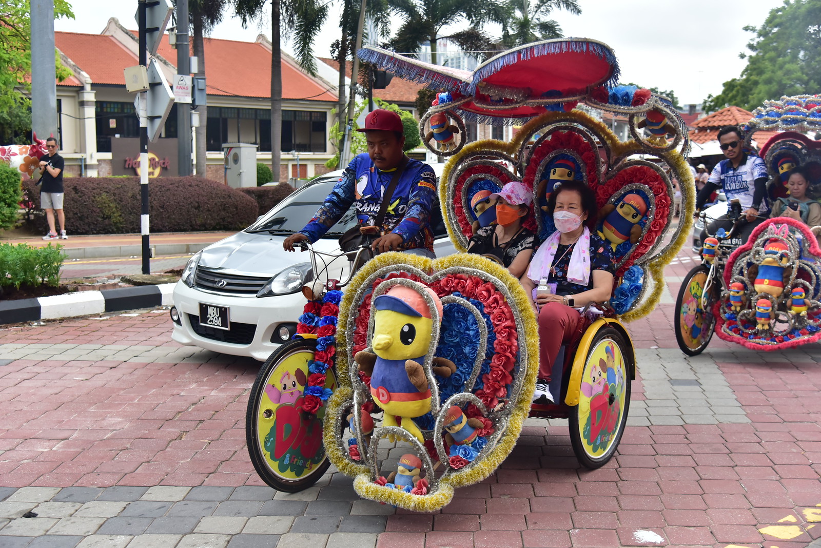 Malasia. Malaca. Rickshaws a pedales de Malaca para turistas | Flickr