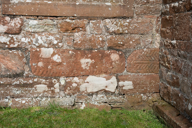 Edenhall St. Cuthbert: Medieval Grave Slab Covers (1 and 2)