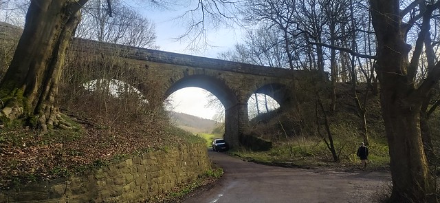 Coombs Road Viaduct (closed) from below 