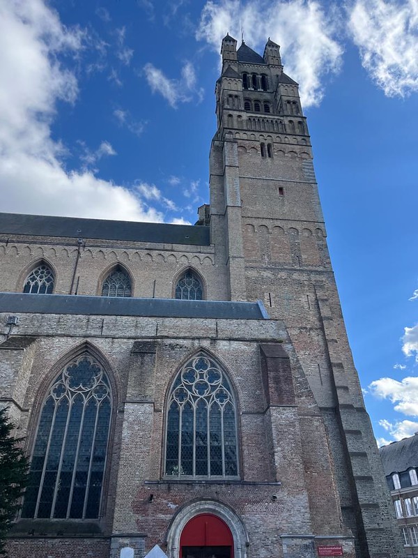 Torre de la catedral de Brujas