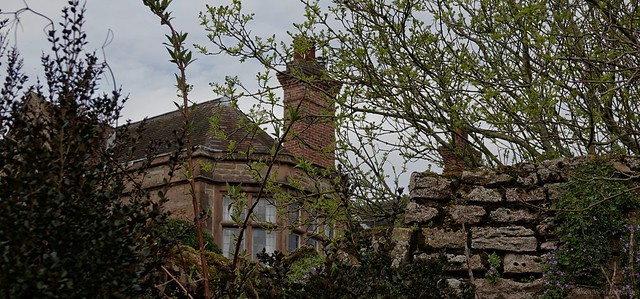 Felley Priory. Glimpse of the Priory