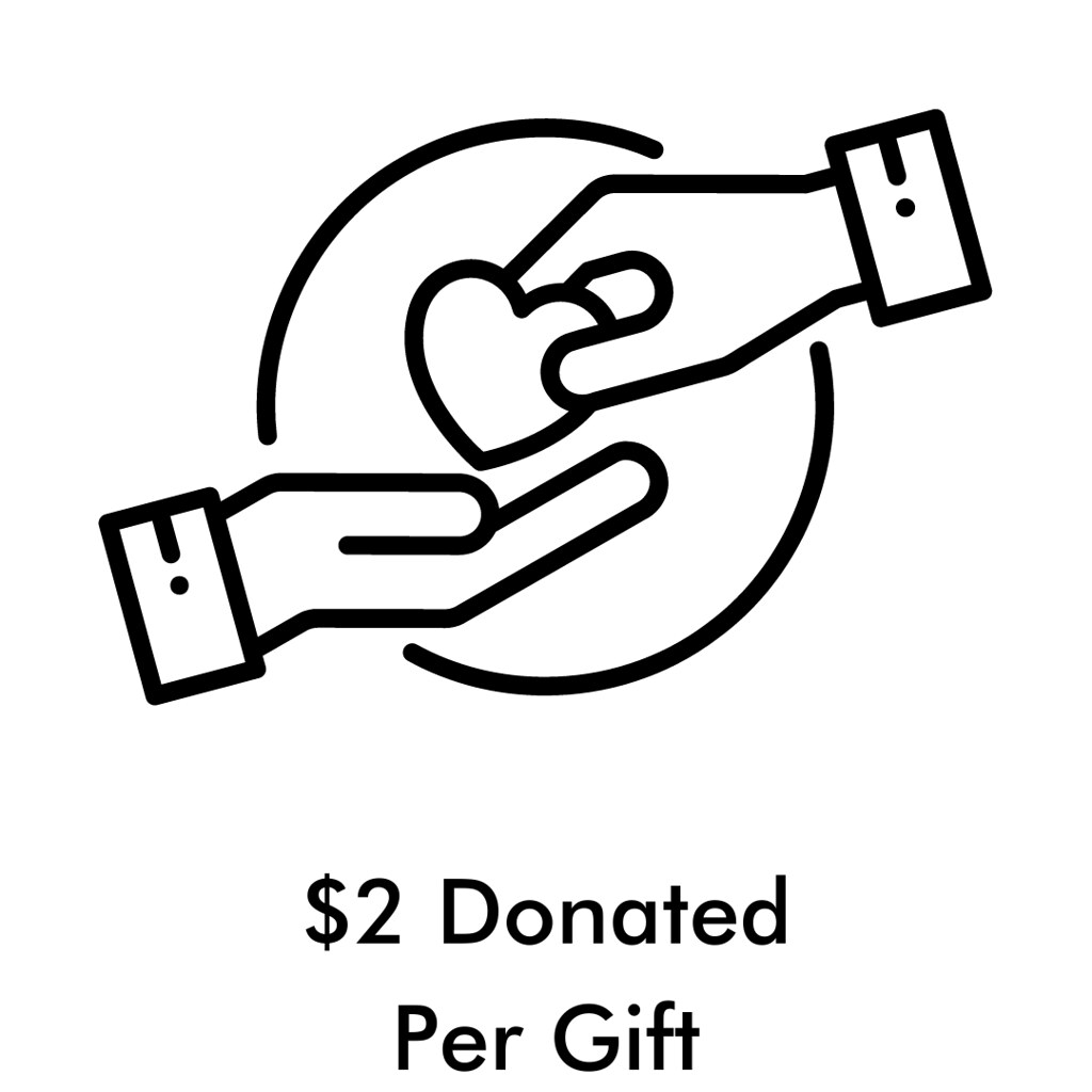 $2 Donated Per Gift
