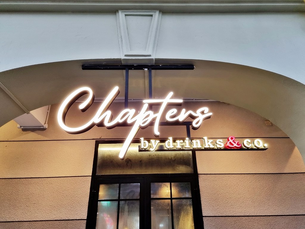 Chapters By Drinks & Co. Signage
