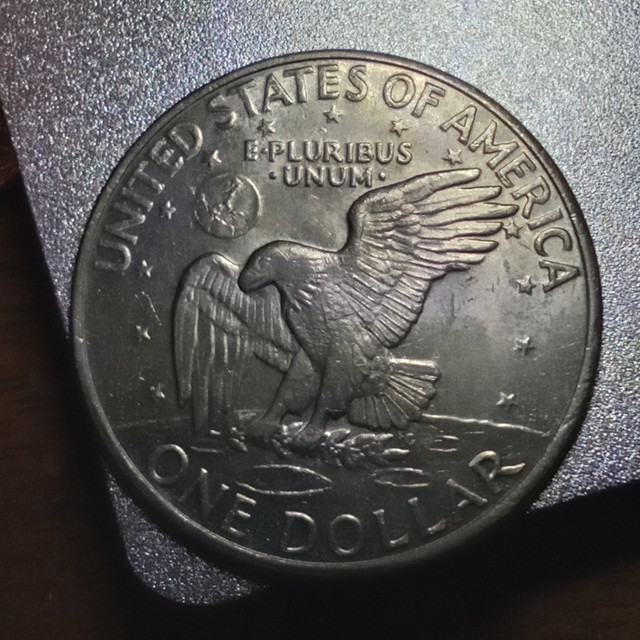 1972 Eisenhower Dollar (Reverse)