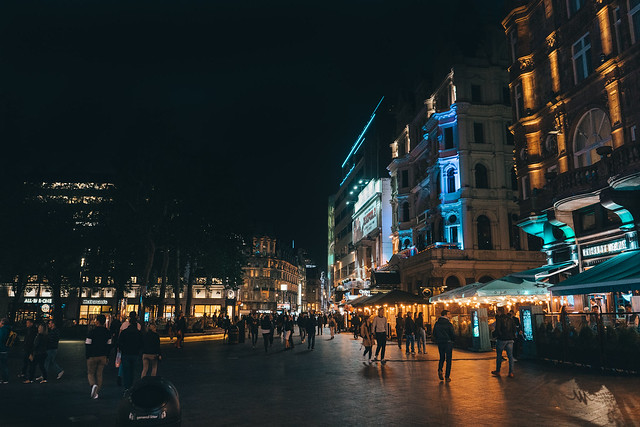 Leicester Square at Night