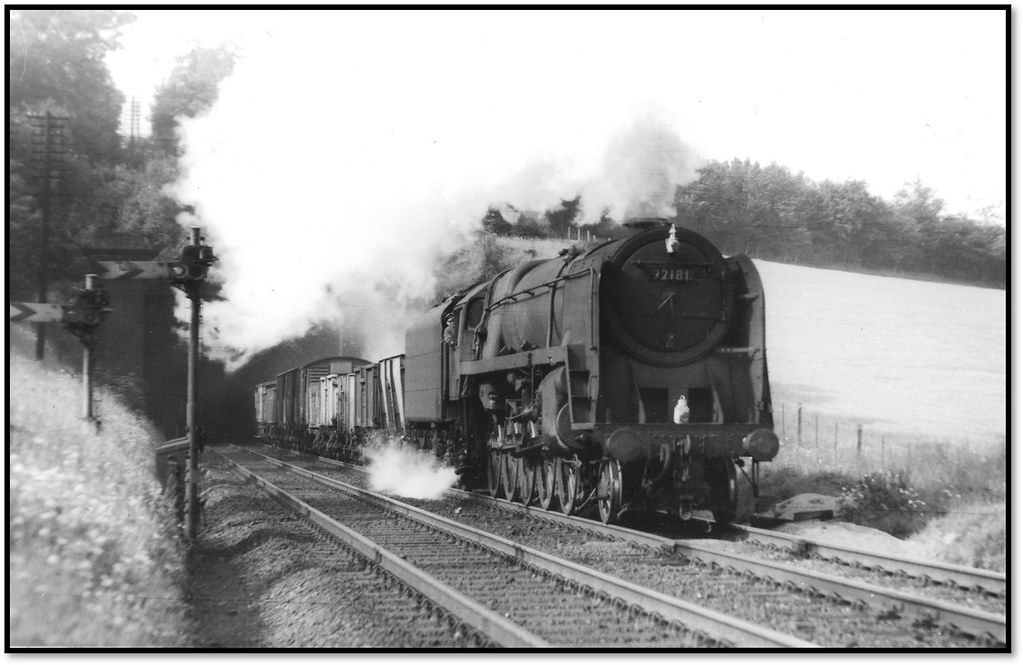 Standard 9F on Freight at Welwyn Tunnel | Swindon built 9F 9… | Flickr