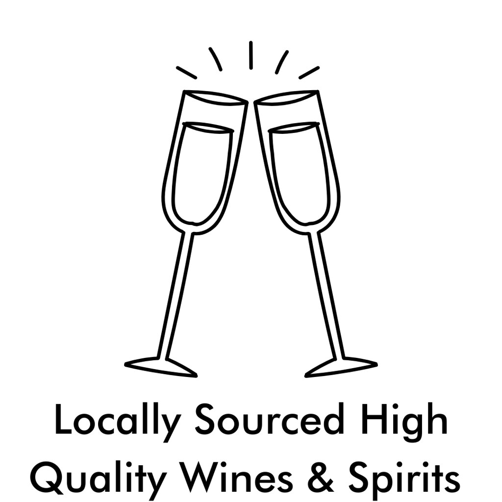 Locally Sourced High Quality Wines & Spirits