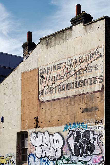 ghost sign and graffiti