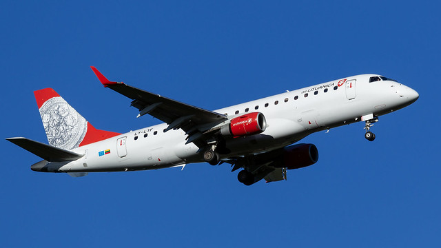 LY-LTF Embraer 175LR Air Lithuanica.