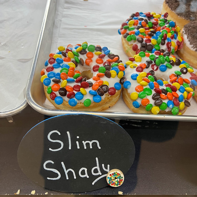 Slim Shady donut, Milwaukee Intermodal - 3:9:24