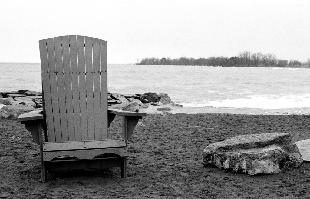 Big Muskoka Chair on the Beach Mar 2024